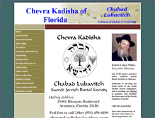 Tablet Screenshot of kosherfuneral.com